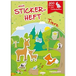 Mein Stickerheft. Tiere