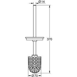 Grohe WC-Bürste 40951000 Chrom