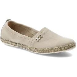 Beige Ballerinas Armodo Schlupfschuhe, 40