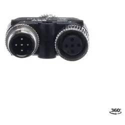 ABB M12-3H Y-Stecker mit M12-Anschlüssen Y-Stecker mit M12 Anschluss für 2TLA020055R0800 M123H