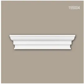 Profhome Decor - Byblos Regalfront Zierelement Neo-klassizismus-stil Weiß