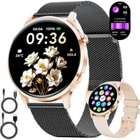 Smartwatch Kinder 1,83" HD, Kinder Smartwatch mit 18 Spiele, Schlafmonitor, Schrittzähler Uhr, Taschenlampe, Wecker, IP68 Wasserdicht Kinderuhr, F... - Rosa