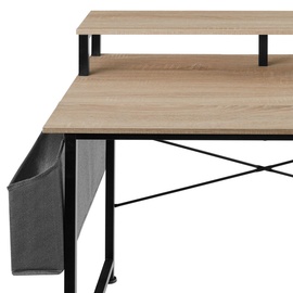 Tectake Schrebitisch Thornton 120 x 60 x 110 cm - Braun