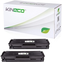 Kineco 2 Toner kompatibel zu HP 106A W1106A XL Schwarz