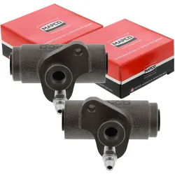 2x Mapco Radbremszylinder Hinten Passend Für Trabant P: Radbremszylinder Trabant: 0830047008 Trabant: 1830047000 Brembo: A12b40 Kawe: W4732 Lpr: 4732