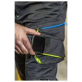 Högert REETZ elastische Schutzhose 3/4 schwarz 3XL