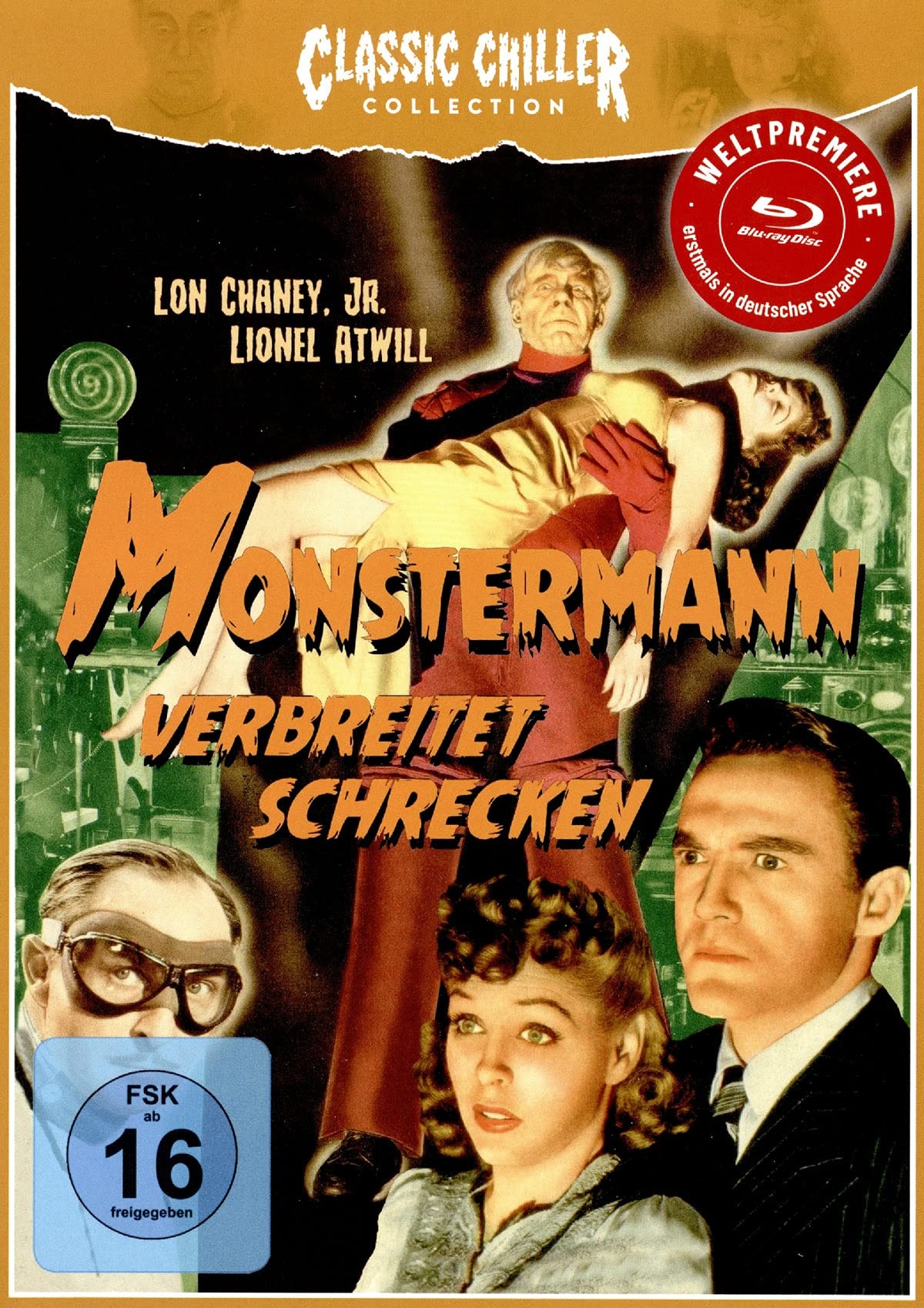 MONSTERMANN VERBREITET SCHRECKEN (Blu-Ray Weltpremiere) - CLASSIC CHILLER COLLECTION # 12 - LIMITED EDITION (Neu differenzbesteuert)