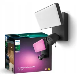 Philips Hue Secure Flutlicht Kamera Schwarz