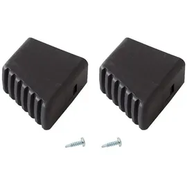 Krause Monto Fußkappen, 40x20 mm schwarz 40 x 20 mm