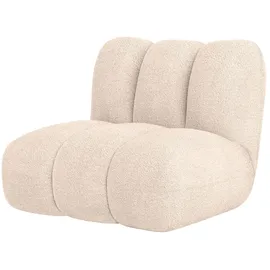 LeGer Home by Lena Gercke Sessel Priya Polyester Bouclé 102,5 x 83 x 106,5 cm Beige