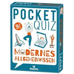 MOSES. VERLAG 52273 Pocket Quiz Modernes Allgemeinwissen