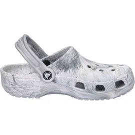 Crocs Classic Watercolor Marbled Clog Grau 33/34