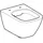 Geberit Smyle Square Wand-WC mit WC-Sitz Weiß KeraTect