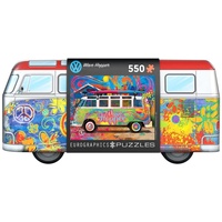 Eurographics VW Bus - Puzzle Dose, 550 Blech Puzzle
