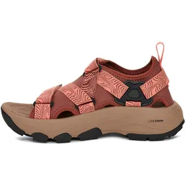 Teva Damen Grandview Max Sandale (Größe 38, rot)