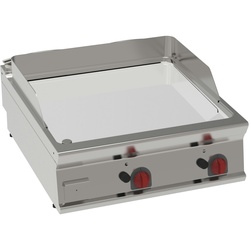 EURAST - Platte-frytop cd 15 mm gas glatte arbeitsplatte - 800x900x280 mm - 16 Kw - 36340313