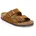 Veloursleder Herren Sandalen Braun 45