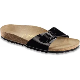 Birkenstock Madrid Birko-Flor Lack schmal schwarz lack 39