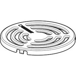 Geberit 244478001 für Bodenbeläge aus PVC