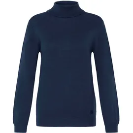 Oxmo Rollkragenpullover Blau M