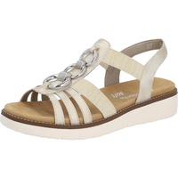 Remonte Sandale, Muschel/beige-Gold / 60, 40 EU