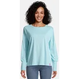 salzhaut Longsleeve SMAAK in Aqua | Gr.: M