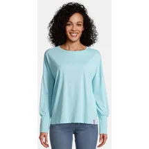 salzhaut Longsleeve SMAAK in Aqua | Gr.: M