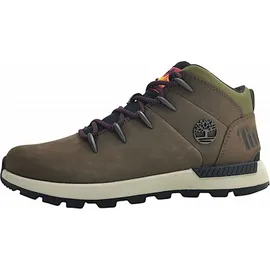 Timberland Sprint Trekker Mid Herren Dark Brown Nubuck 41