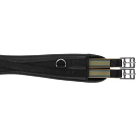 Kerbl 321058 Sattelgurt, PU, geschweift 140 cm, Schwarz