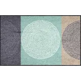 SALONLOEWE Nestor 75 x 150 cm Grau/Grün