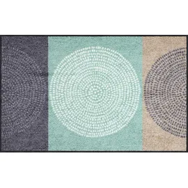 SALONLOEWE Nestor 75 x 150 cm Grau/Grün