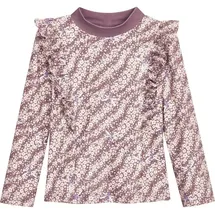 Playshoes Bade-Shirt Blümchen in Lila - 110/116