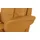 HIMOLLA Sessel 7418 Leder 81 x 111 x 95 cm Gelb elektrisch