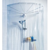 Spirella Duschvorhang Ombrella 200 x 170 cm transparent