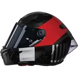 Nolan HELMET X-804 RS COMBO GARA 351 L, Carbon/Red/Grey/Black