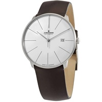 JUNGHANS Automatik Herrenuhr Meister Fein mit Lederband 027/4152.00