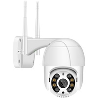 Anksono 2MP Überwachungskamera Aussen WLAN, 350°/90° Schwenkbar PTZ Outdoor WLAN IP Kamera Überwachung Außen, WiFi Camera mit Automatische Verfolgung, Nachtsicht in Farbe, 2-Wege Audio, IP66