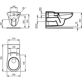 Ideal Standard Contour 21 (V340401)