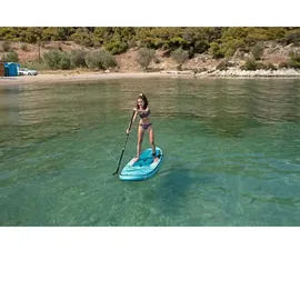 Aqua Marina Vibrant Youth Set mit Paddel, Pumpe und Transportrucksack 244 x 71 x 10 cm blau