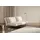 Innovation Living Schlafsofa Unfurl Lounger Cord Weiß Ivory