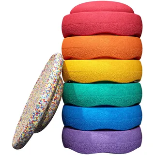 Stapelstein Rainbow Set mehrfarbig
