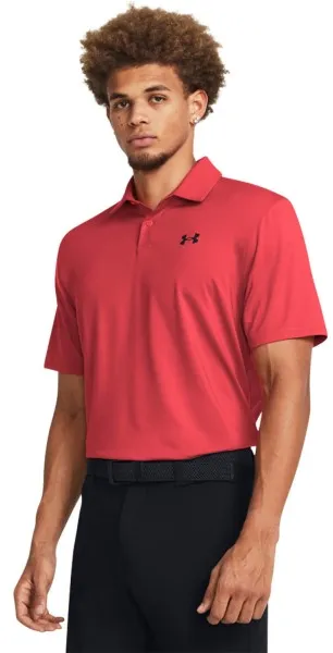 Under Armour Polo T2G rotschwarz - S