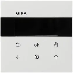 1St. Gira 5366112 S3000 Jalousie- und Schaltuhr Display System Fläche Reinweiß g...