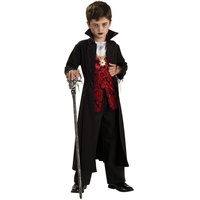 Rubie's, königlicher Vampir, Kostüm, Kinder, groß (Alter 8-10 Jahre).