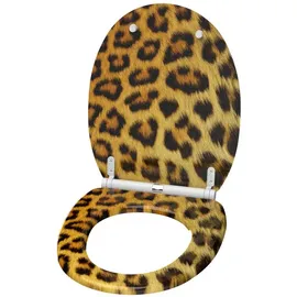 Sanilo WC-Sitz Leopardenfell Braun