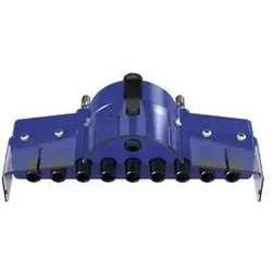 Lochreihenbohrung-Wechselbohrgetriebe, BlueMax Mini Modular 9131505, 9 Spindeln