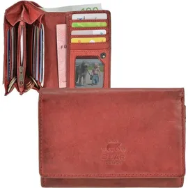 Bear Design Geldbörse Damen rot