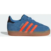adidas Gazelle Comfort Closure Elastic Laces Baby Focus Blue / Solar Orange / Core Black 19