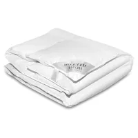 Daunendecke 100% Natur 200x200 cm 1300 g WARM Bettdecke Steppdecke Weiß - Weiß
