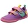 Affenzahn Barfußschuh Lucky Kreativ Tukan Lavendel / Türkis 24